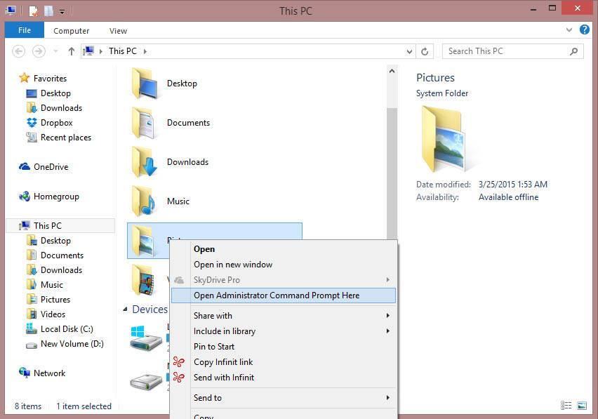 Right-click a file to test the hack. Right-click a file to test the hack.