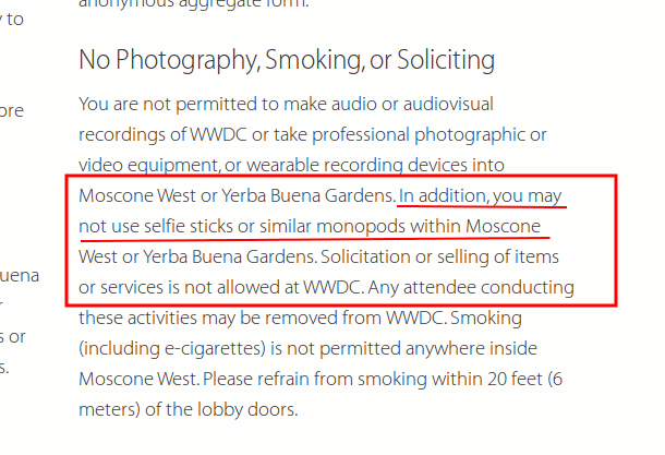 apple-ban-selfie-stick apple-ban-selfie-stick