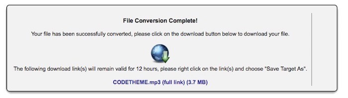 File conversion complete.