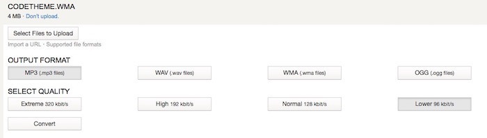 media.io - Online audio converter.