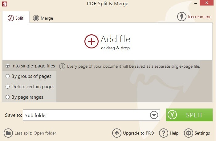 Add a file or drag and drop. Add a file or drag and drop.