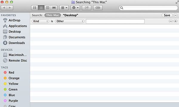 Select 'Kind' from the first drop-down menu.