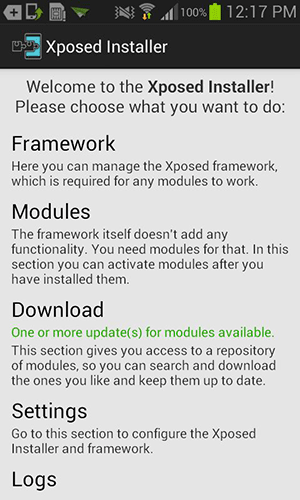 Rap on the option that says 'Download.'
