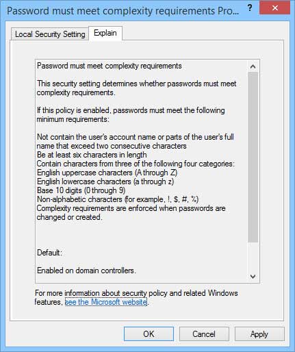 Unfortunately, you cannot set your own password complexity rules.