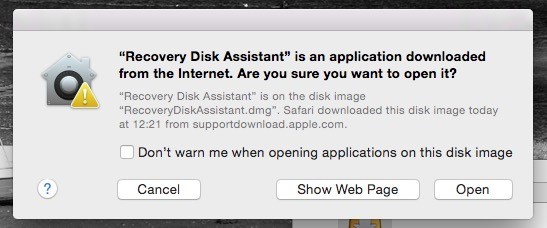 Open the Recovery Disk Assistant Open the Recovery Disk Assistant