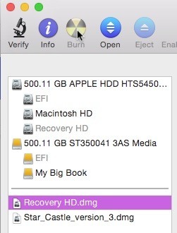 Select the image on the list on the left-hand side. Select the image on the list on the left-hand side.