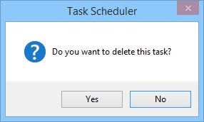 Click on the button 'Yes.'