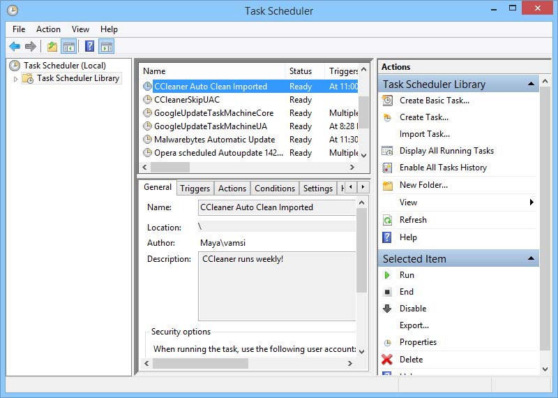 Windows will again lockout the name field.