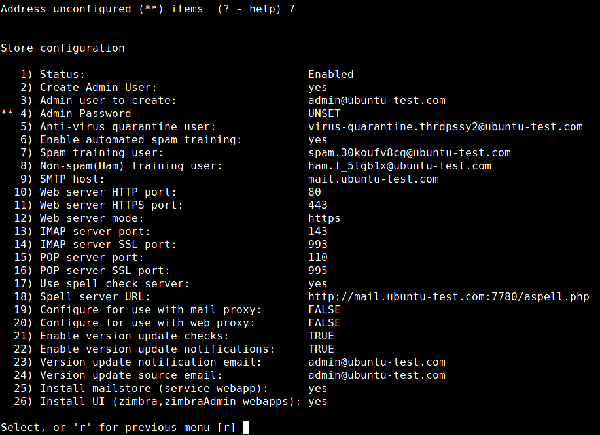 Enter the submenu Enter the submenu