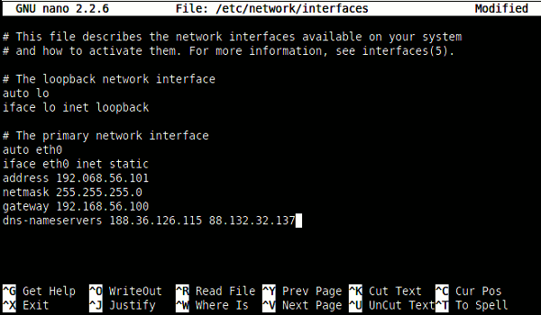 Zimbra network interaces Zimbra network interaces