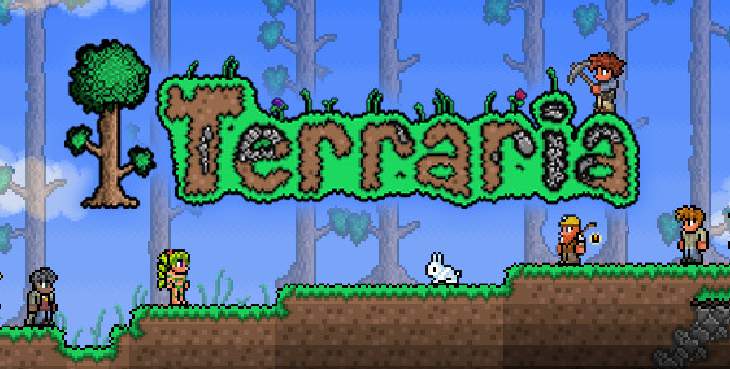 Terraria for iOS and Android.