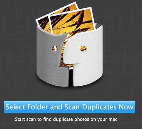 Click on the 'Select Folder and Scan Duplicates Now' button. Click on the 'Select Folder and Scan Duplicates Now' button.