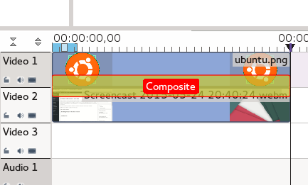 Put your mouse on the end of the yellow Composite effect. Put your mouse on the end of the yellow Composite effect.