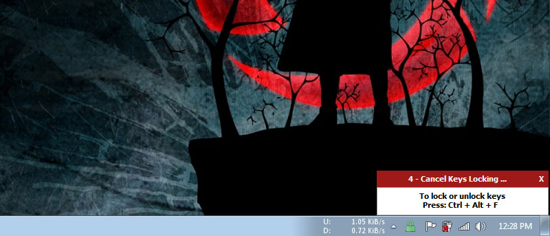 KeyFreeze - A Simple App to Lock Keyboard and Mouse Without Locking the Screen