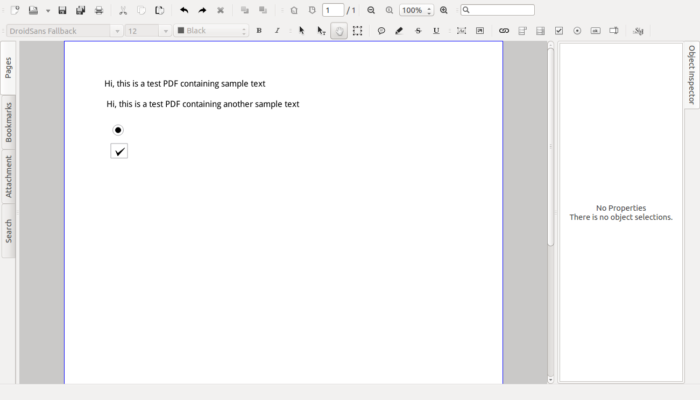 Add radio buttons as well as check boxes. Add radio buttons as well as check boxes.