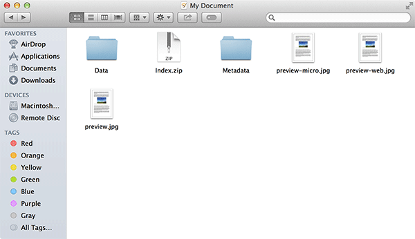 Open the folder that says 'Data.'