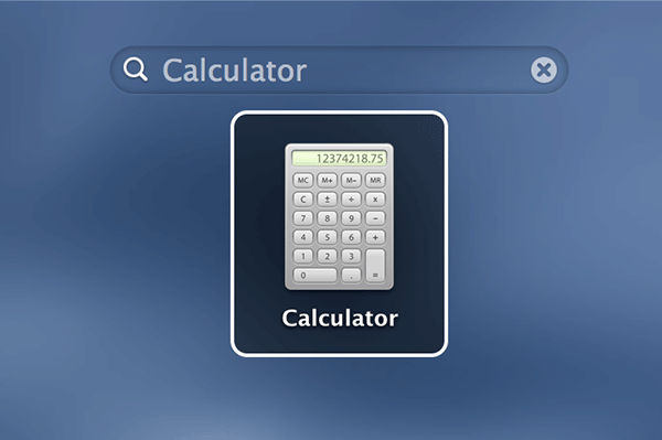 Open the Calculator app on your Mac.