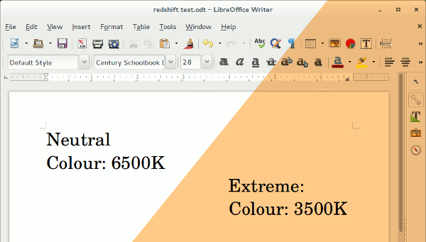 Redshift addjusted colour. Redshift addjusted colour.