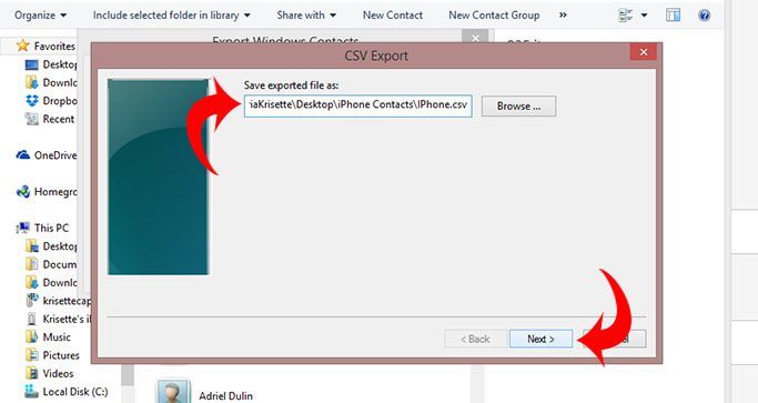 exportiPhonecontacts-browsefolder exportiPhonecontacts-browsefolder