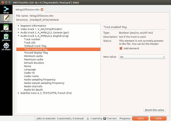 mkvtoolnix-editheaders mkvtoolnix-editheaders