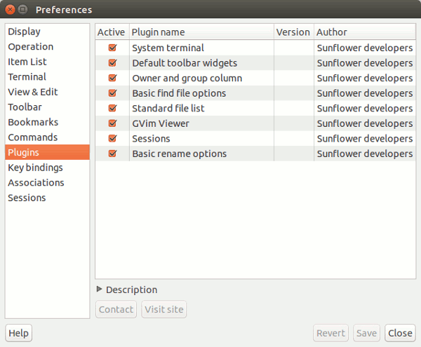 sunflower-plugins sunflower-plugins