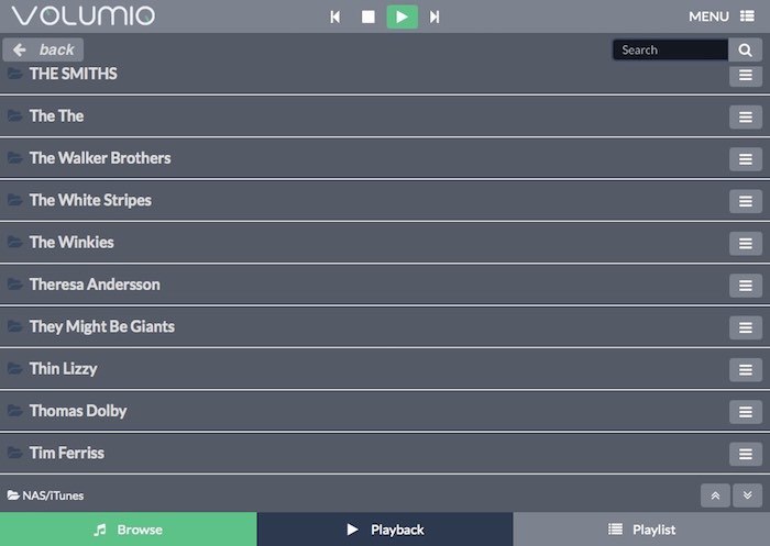 volumio-browse2 volumio-browse2