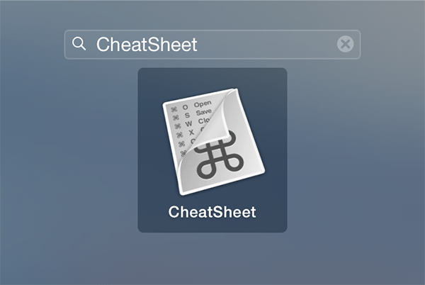 cheatsheetmac-launch