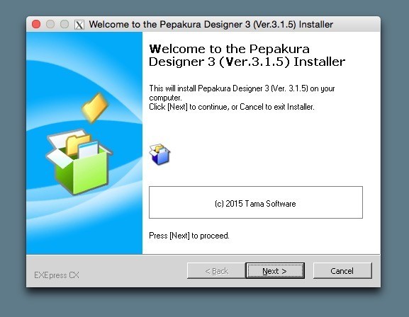 pepakura-welcome-to-installer