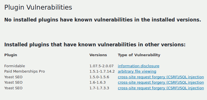 plugins-vulnerabilities-list