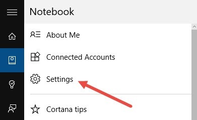 windows10-cortana-settings windows10-cortana-settings
