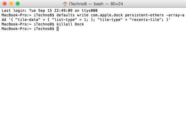 Recent-Stack-Killall