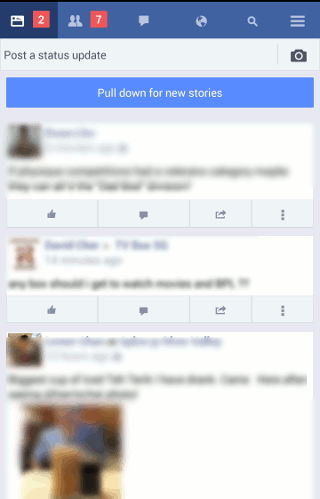 facebook-lite-interface