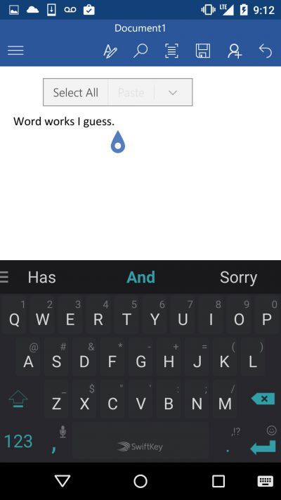 msandroid-word