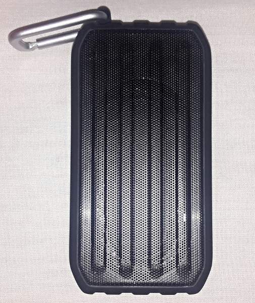 Venstar Mini Bluetooth Speaker side view.