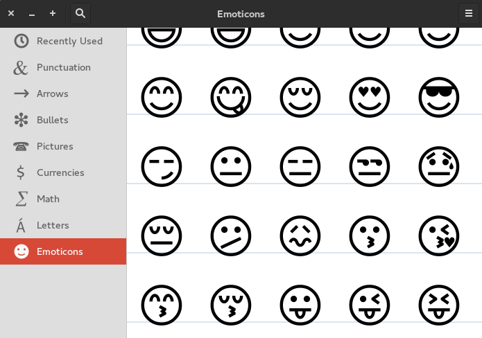 gnome-3.18-characters gnome-3.18-characters