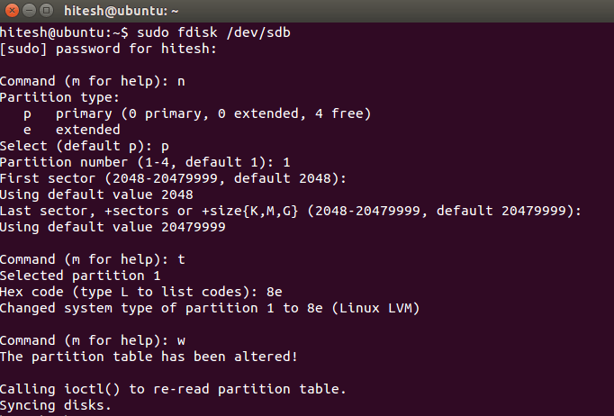 lvm-partition lvm-partition