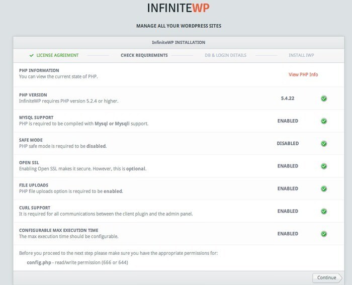 manage-multiple-wordpress-sites-infinitewp-requirementsystem