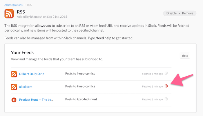 slack-rss-integration