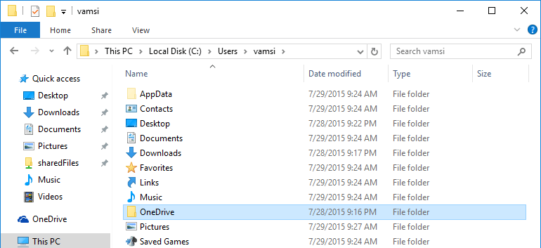 uninstall-onedrive-folder-in-user-profile