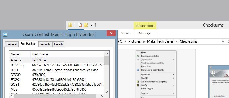 How to See File Checksums in Windows