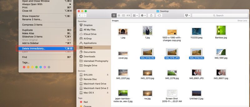 How To Directly Delete Files Faster in OS X El Capitan