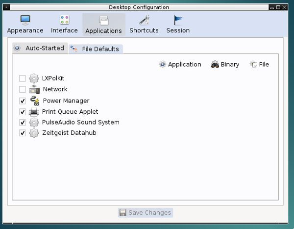 lumina-autostart-menu