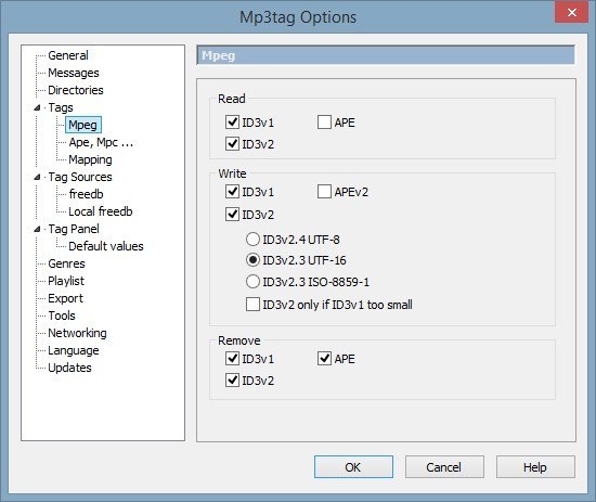 ID3TT-Tagger-TagSettings ID3TT-Tagger-TagSettings