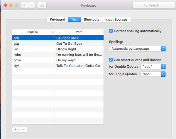 Text-Shortcuts-Mac-List