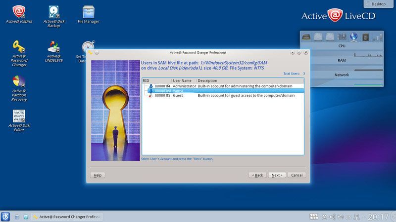 active-live-cd-select-user