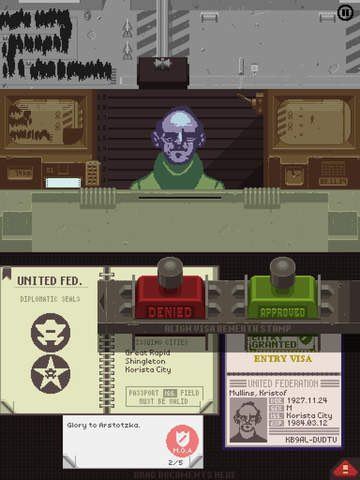 iOS Only Apps -mte- 08 - Papers Please iOS Only Apps Papers Please