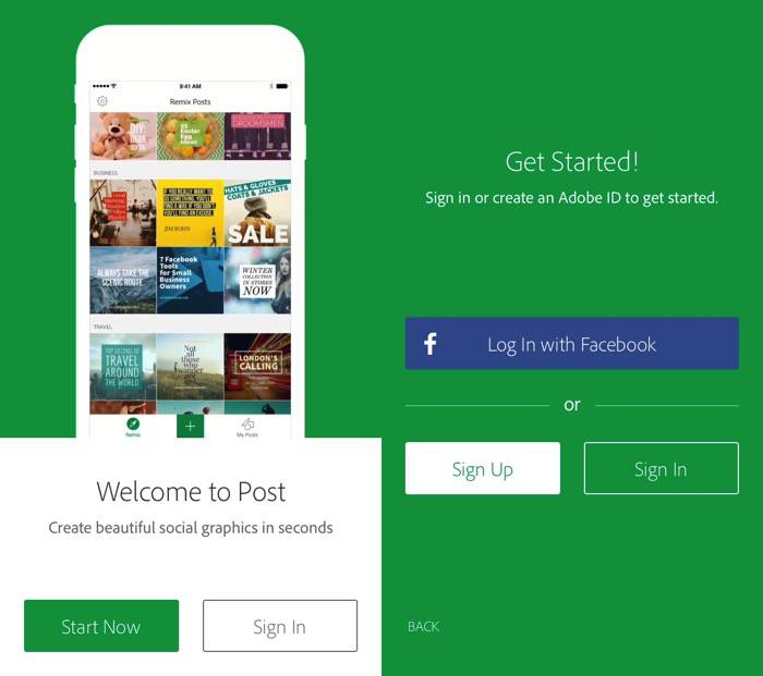 Adobe Post -mte- 01a - Start Adobe Post -mte- 01a - Start