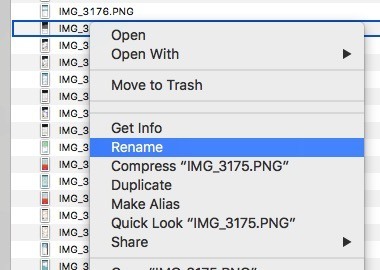 Batch Rename -mte- 01 - Manually