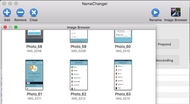 Batch Rename -mte- 10 - Image Browser