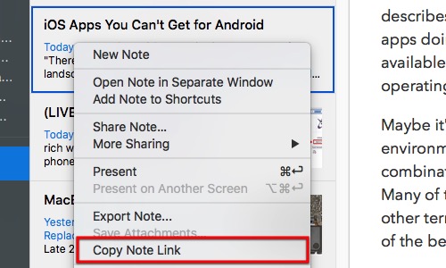 Cool Evernote Presentation -mte- Note Link